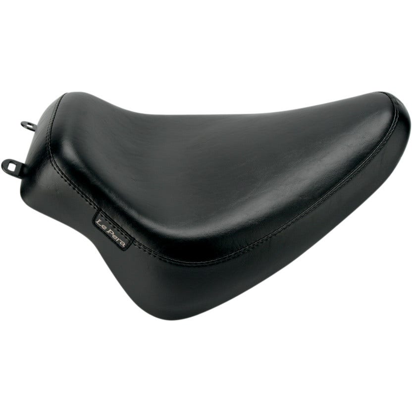 Le Pera LXE-800 Smooth Silhouette Deluxe Solo Driver Seat Harley 08-17 FLSTC/N