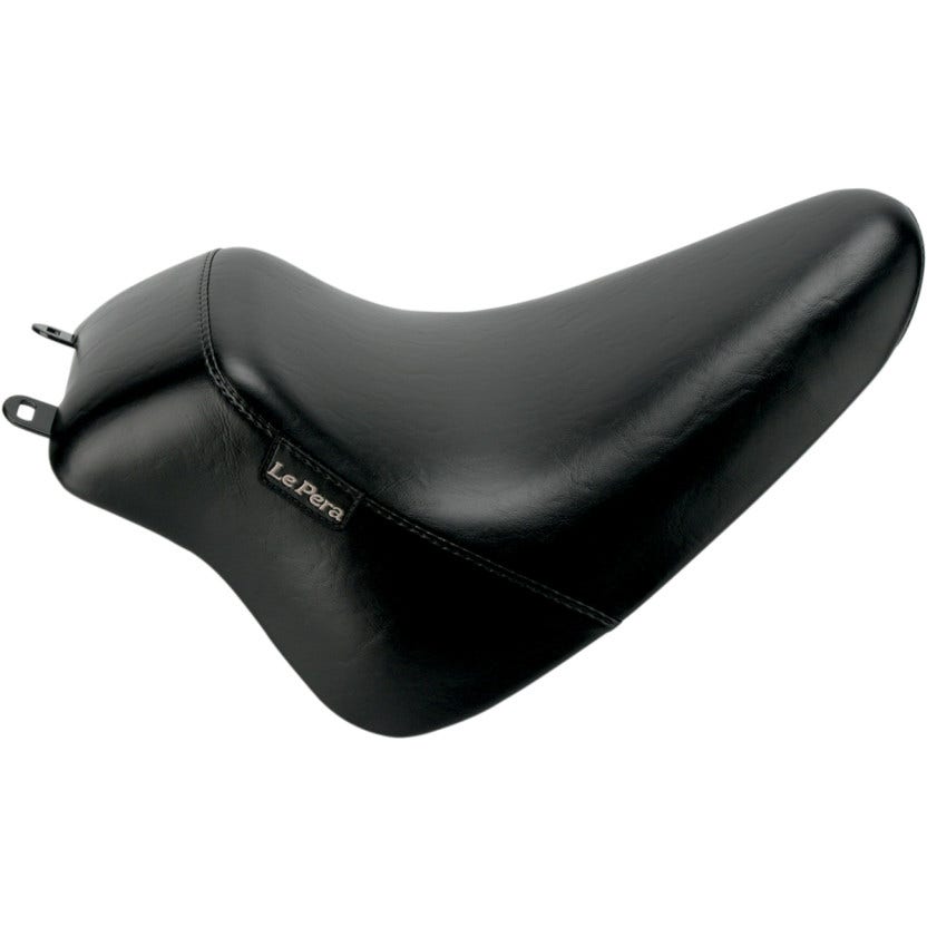Le Pera LXEU-007 Black Up Front Bare Bones Solo Seat 08-17 Harley FLST/C Softail