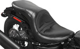 Le Pera LY-910 Black Stitched Maverick 2-UP Seat 18-23 Harley Softail