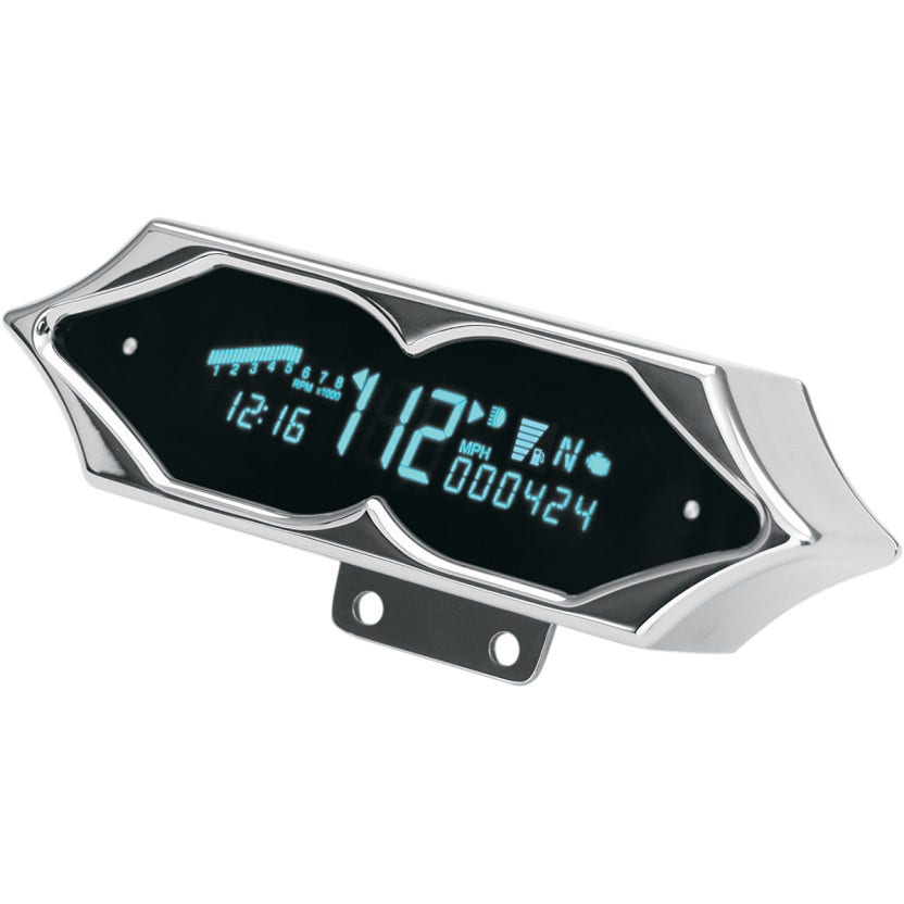 Dakota Digital MCV-7200 Chrome Spike 7000 Series Speedometer Tachometer