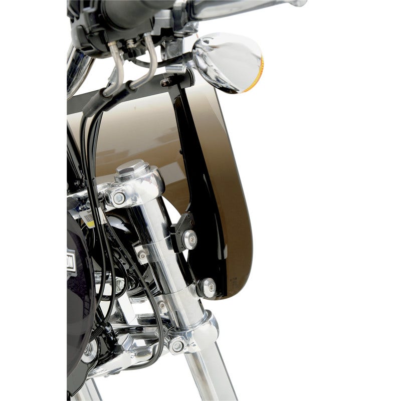 Memphis Shades MEK1914  Black No Tool Trigger Lock Mount Batwing Harley FLHR