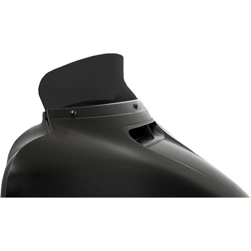 Memphis Shades Dark Smoke 4.5" Spoiler Windshield Harley Batwing 14-20 FLH/X