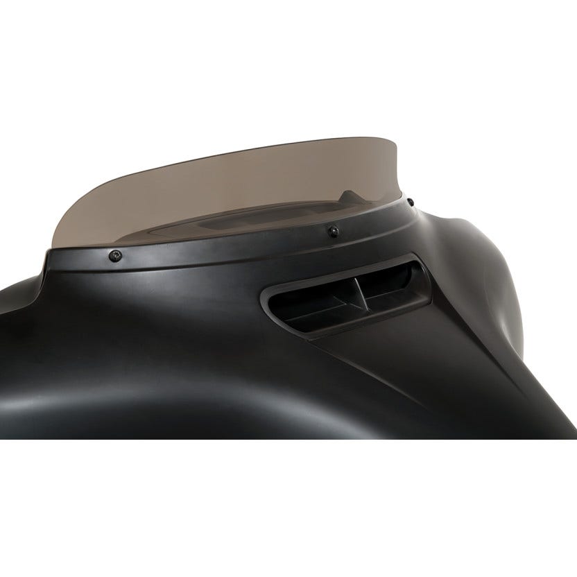 Memphis Shades 3" Smoke Spoiler Windshield for OEM Harley Batwing Fairing 14-23