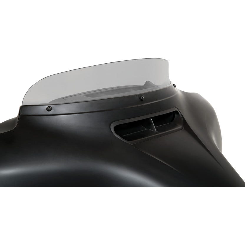 Memphis Shades 3" Smoke Spoiler Windshield for OEM Harley Batwing Fairing 14-23
