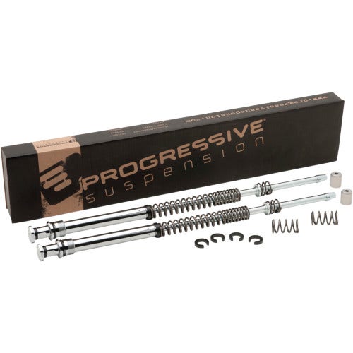Progressive Monotube Fork Cartridge Lowering Kit for Harley 97-13 Touring FLH/T