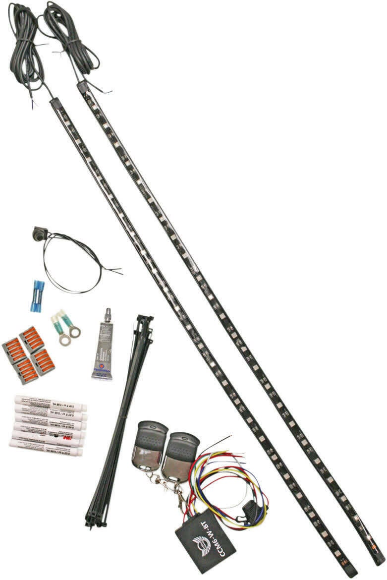 Custom Dynamics MWZ-OR-SNOW-01 LED Aceent Light Kit Snowmobile Running Boards