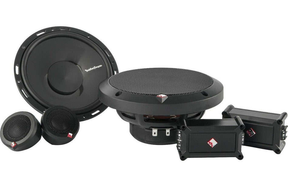 Rockford Fosgate P165-SE Punch 6.5" 120W 4Ohm 2-Way Component Car Audio Speakers