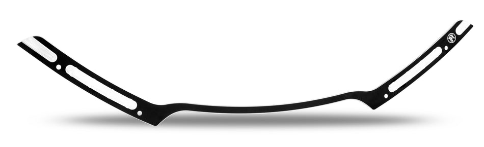 Performance Machine Holeshot Black Contrast Cut Harley FLTR Windshield Trim 15-23