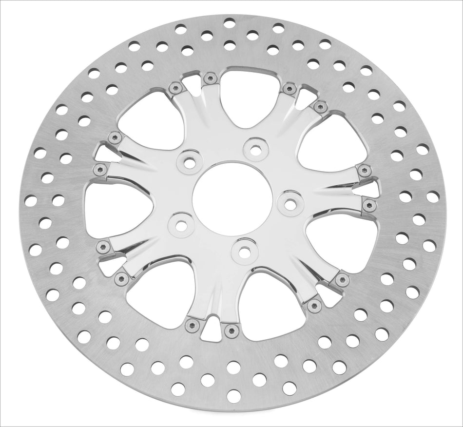 Performance Machine PM Heathen Paramount Chrome Rear 11.8" Brake Rotor Harley
