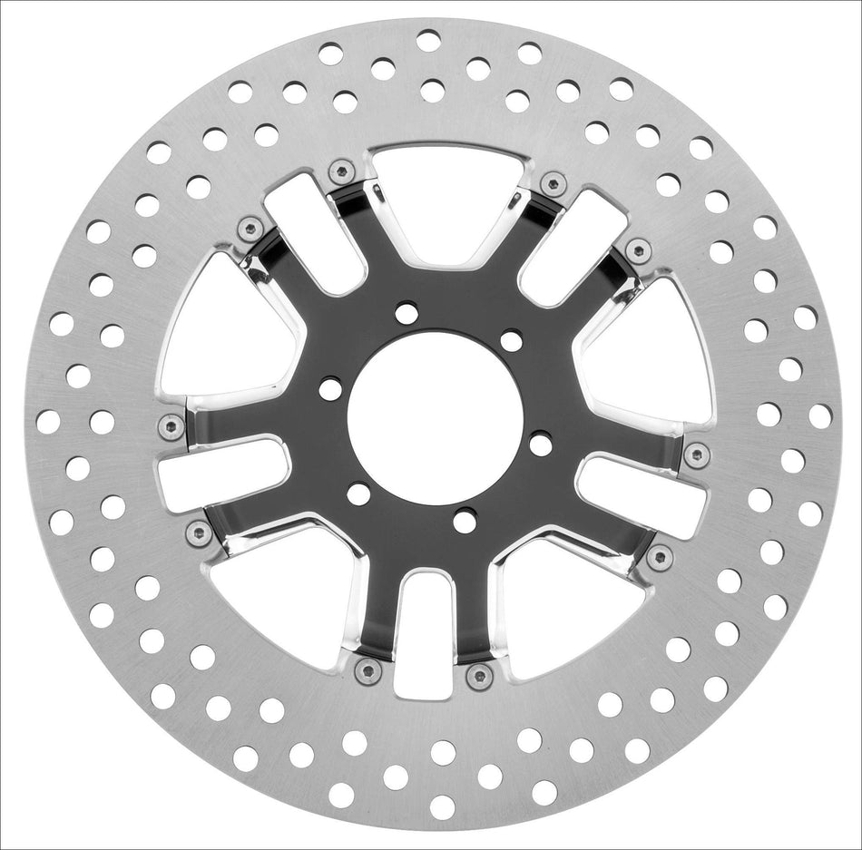Performance Machine PM Dixon Black Platinum Cut Rear 11.8" Brake Rotor