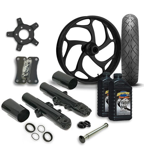 RC Components 21 Wheel Tire & Complete Front End Package Harley 14-23