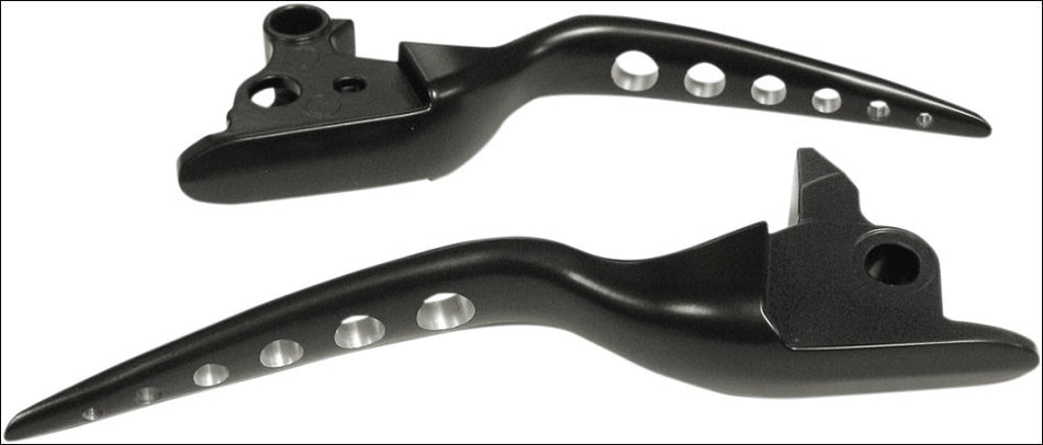 Paul Yaffe Bagger Nation Black Racing Hand Cable Clutch  Levers Harley FLH 08-13