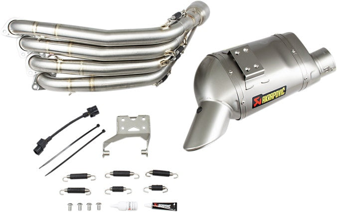 Akrapovic S-H6R12-HAFT Exhaust Steel Titanium 14-16 Honda CBR650F