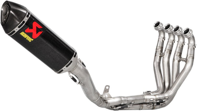 Akrapovic S-K10E9-ZC Full System Evo2 Exhaust Titanium Carbon 16-19 Ninja Zx10R