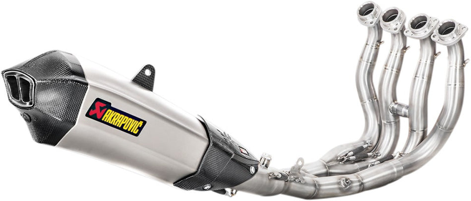 Akrapovic S-Y10R14-HX2T Full System Race Exhaust Steel Titanium 16-19 Fz10