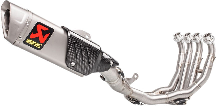 Akrapovic S-Y6R9-APT Full System Race Exhaust Steel Titanium 08-19 Yzf-R6