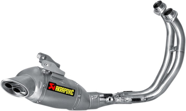 Akrapovic S-Y7R1-HAFT Full System Race Exhaust Steel Titanium 14-16 Fz07