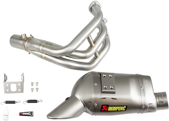 Akrapovic S-Y9R3-HAFT Full System Race Exhaust Steel Titanium 14