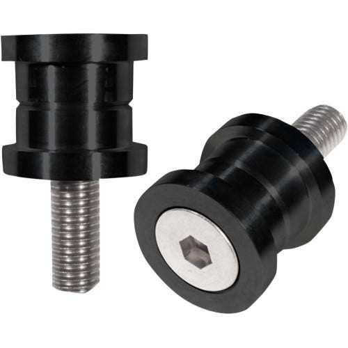 Speed Merchant Black 1" Solid Handlebar Riser Bushings Harley Big Twin & XL 84-16
