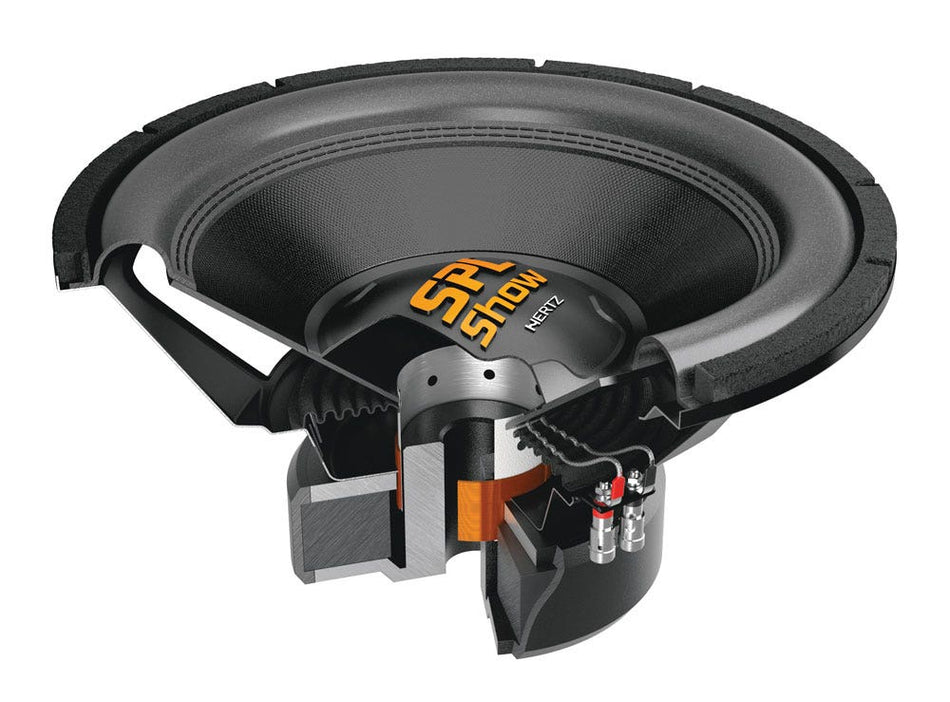 Hertz SPL Show SS 12 D2 Dual 2 Ohm Voice Coil Subwoofer 1000W 12" Car Audio Sub