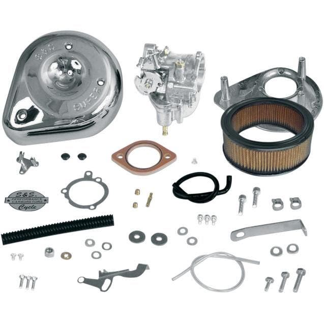 S&S Cycle Shorty Super E & G Carburetor Kits for Harley Big Twin