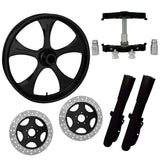 RC Components 23" Wheel Tire Rotor w/ Raked Triple Trees Lowers & Sliders