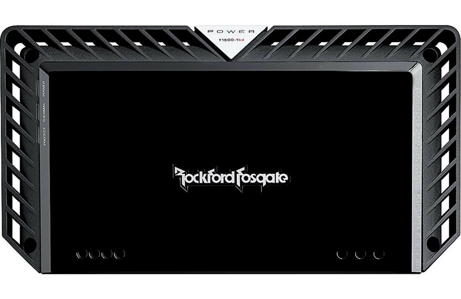 カーオーディオ Rockford Fosgate T1500-1bd Rockford Fosgate T1500-1bdCP Power 1500 Watt Mono Car Stereo