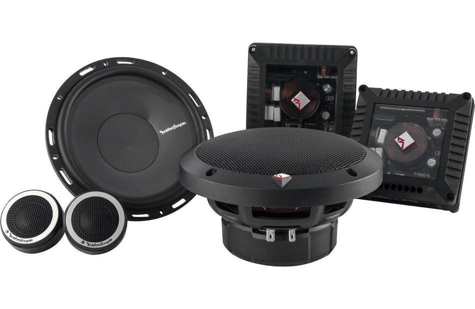 Rockford Fosgate T1650-S Power 6.5" 160W 4Ohm 2-Way Component Car Audio Speakers