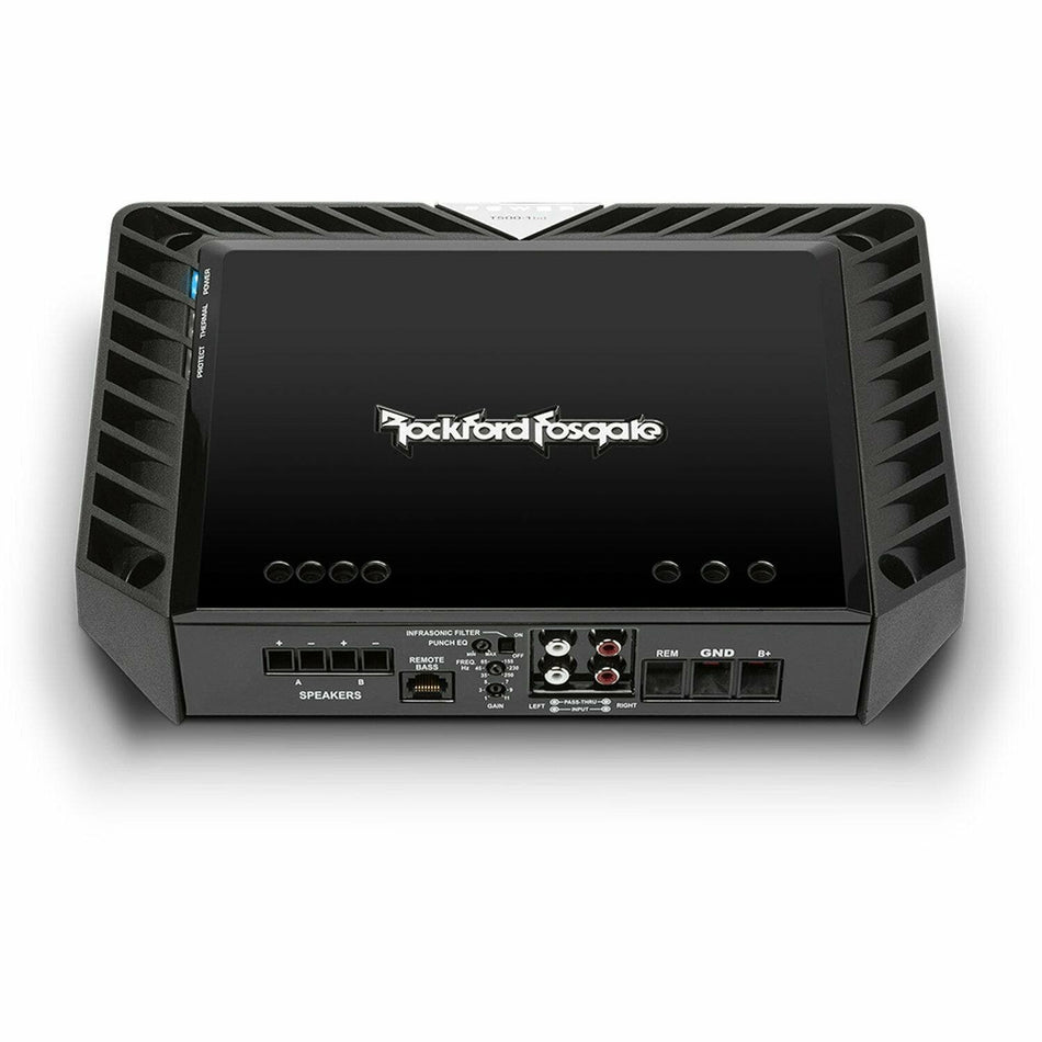 Rockford Fosgate T500-1bdCP Power 500 Watt Mono Car Stereo Subwoofer Amplifier