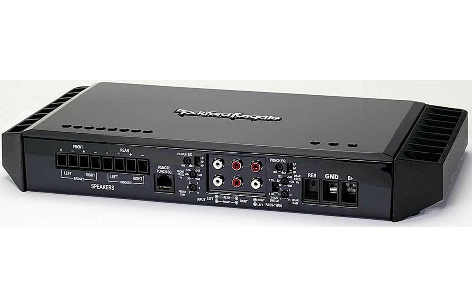 Rockford Fosgate T600-4 Power 600 Watt 4 Ch. Full Range Car Stereo Amplifier