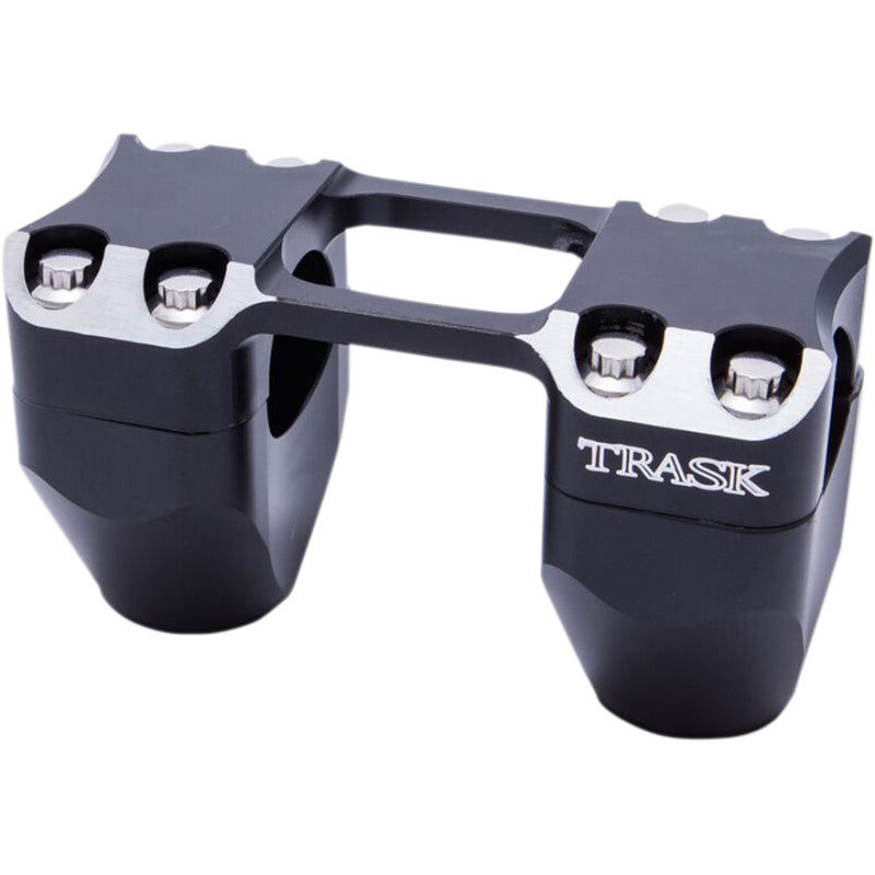 Trask Assault Series Reverse Cut Rise 1" Handlebar Risers Harley & Custom