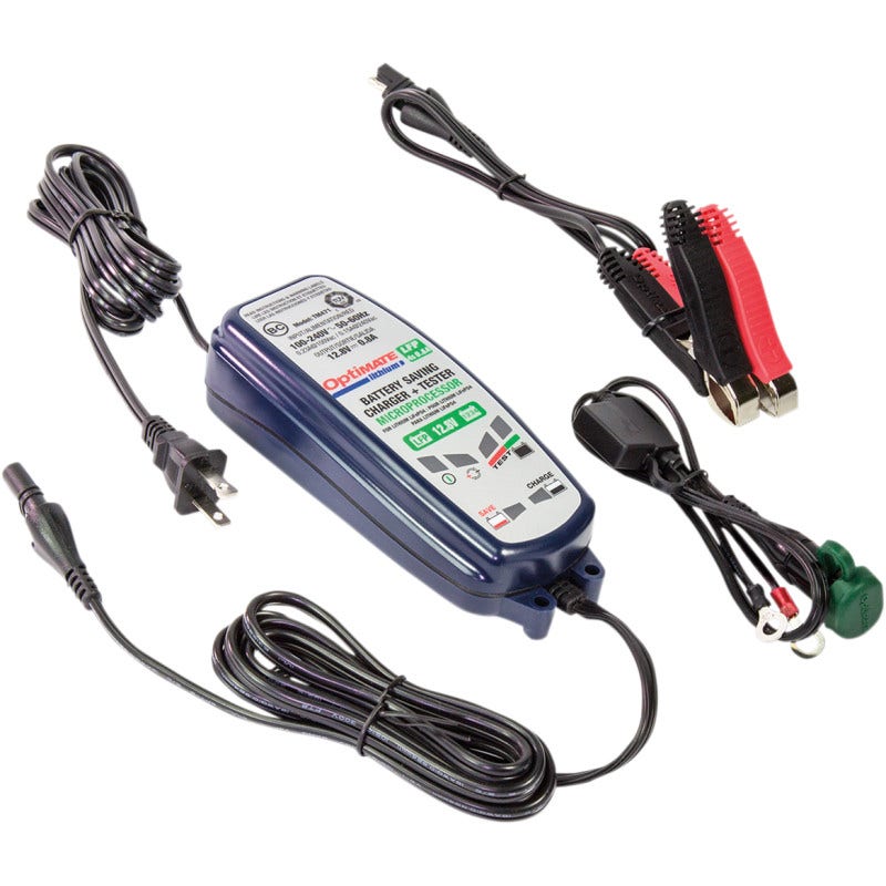 Optimate Lithium 4S 0.8 Amp Maintainer & Charger Lithium Iron Phoshate Batteries - TM471