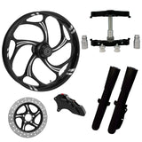 RC Components 23" Wheel Tire Rotor w/ Raked Triple Trees Lowers & Sliders