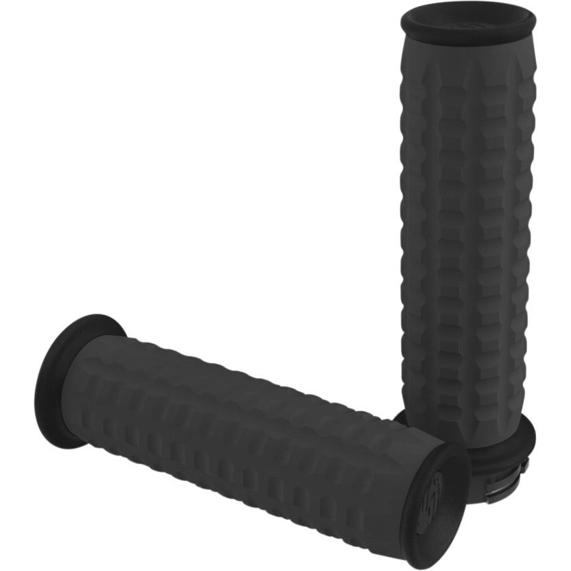 Roland Sands Design RSD Black Ops Traction Billet Hand Grips Harley TBW 08-17