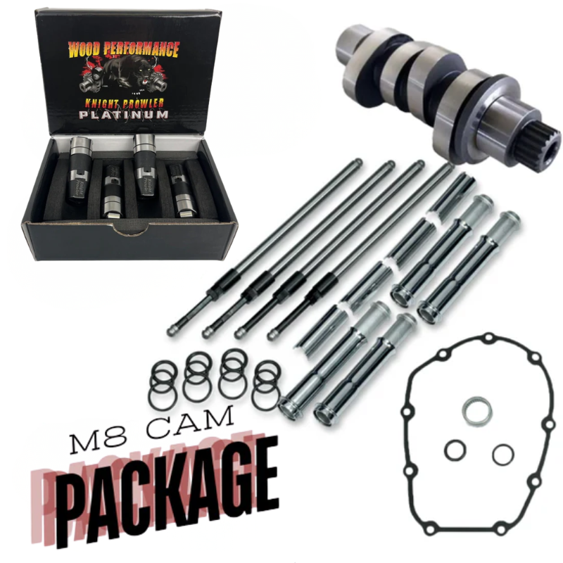 Wood Performance Knight Prowler Cam Pushrod Install Kit Milwaukee-Eight M8