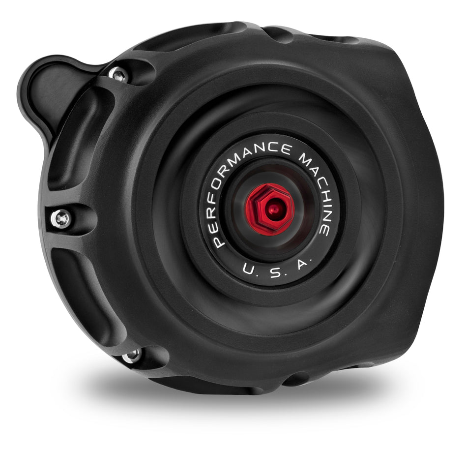 Performance Machine PM Black Ops Vintage Air Cleaner Harley Twin Cam EVO 93-17