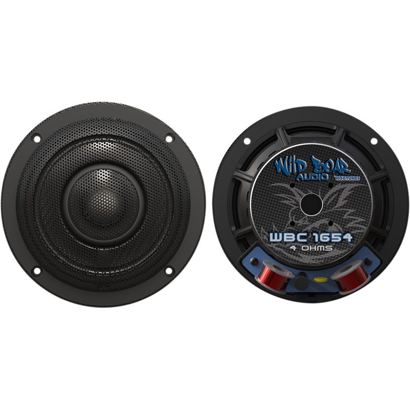 Wild Boar Audio by Hogtunes 200 Watt 6.5" 4 Ohm Fairing Speakers Harley Batwing