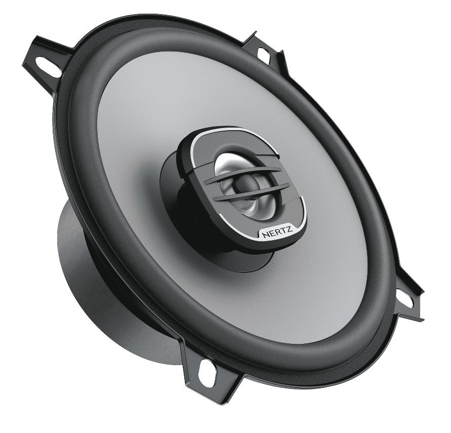 Hertz Uno X 130 160W 4 Ohm 5" 2-Way Coaxial Speaker Driver & Tweeter System Set