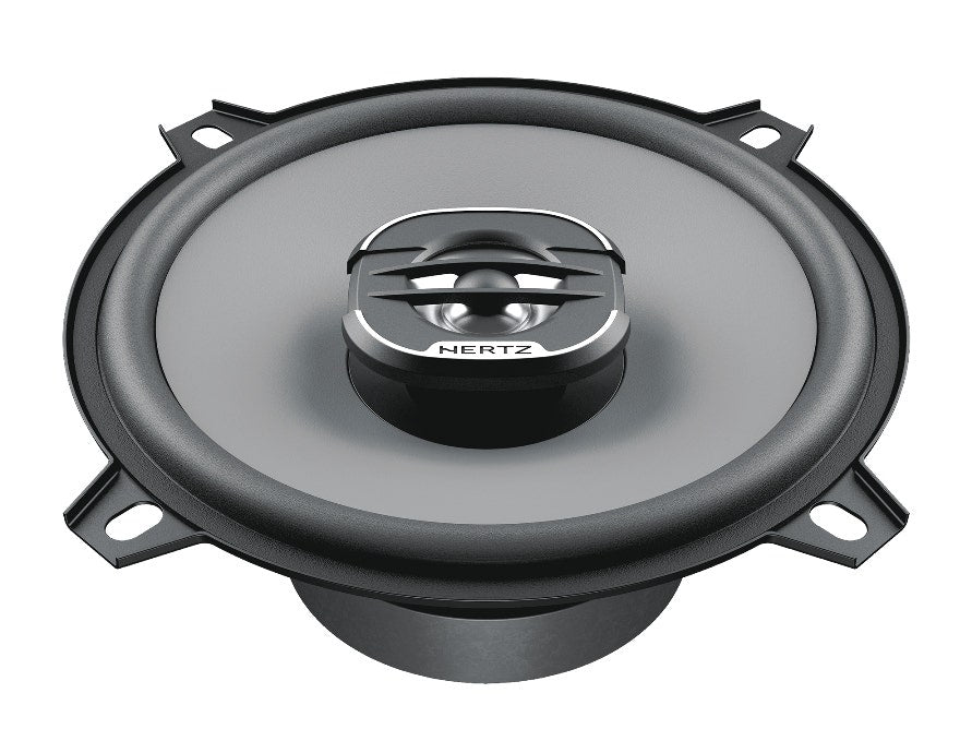 Hertz Uno X 130 160W 4 Ohm 5" 2-Way Coaxial Speaker Driver & Tweeter System Set
