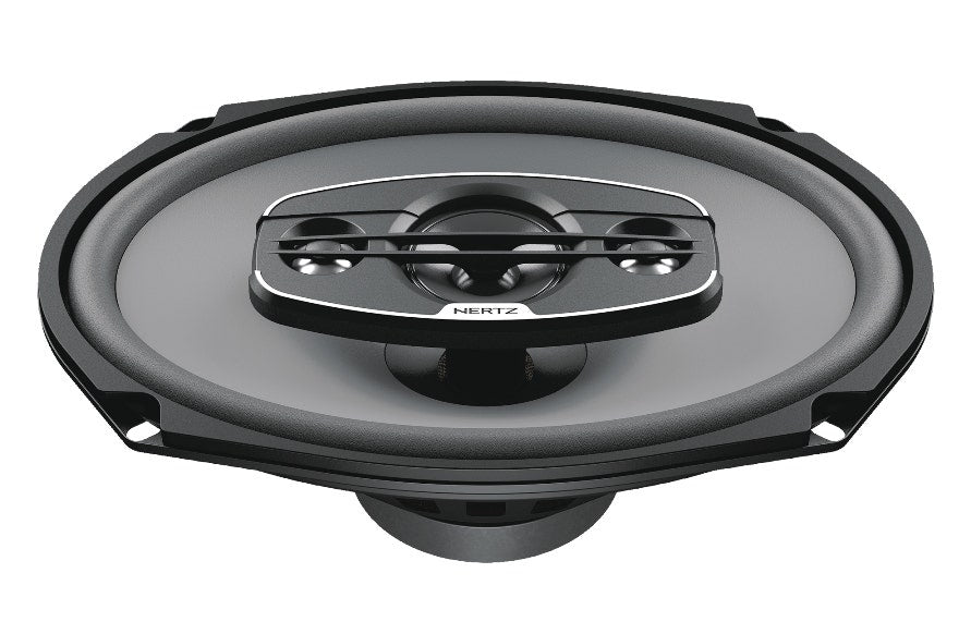 Hertz Uno X 690 340W 4 Ohm 2-Way 6x9 Coaxial Speaker Driver & Tweeter System Set
