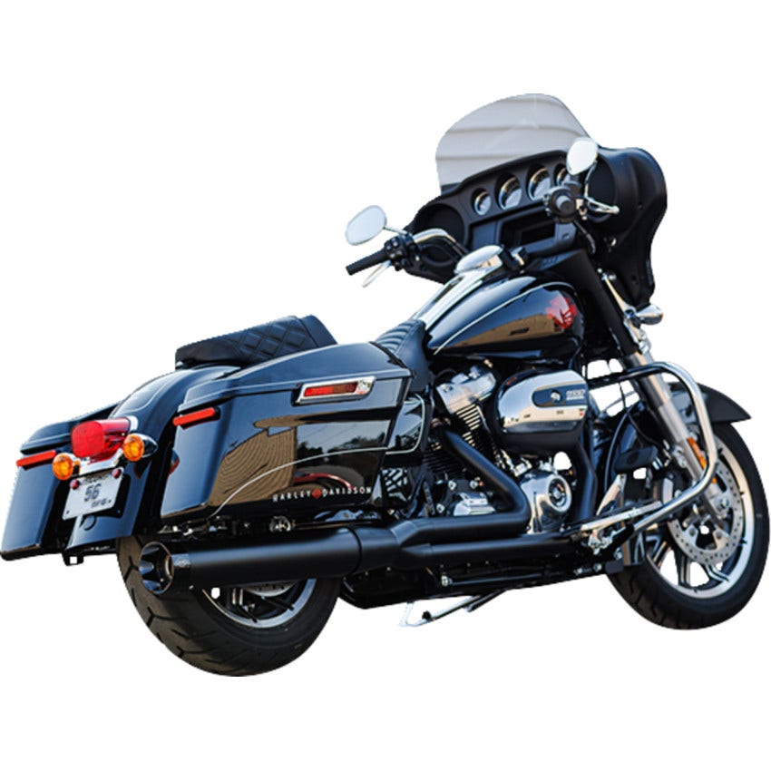 S&S Sidewinder 2-1 Exhaust W/Black End Cap Harley 17-24 Touring