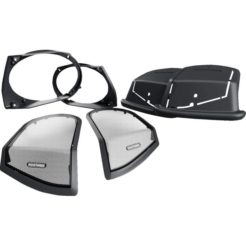 Hogtunes Retro 6"x9" Cut In Lid Kit for Harley 1998-2005 Touring Models