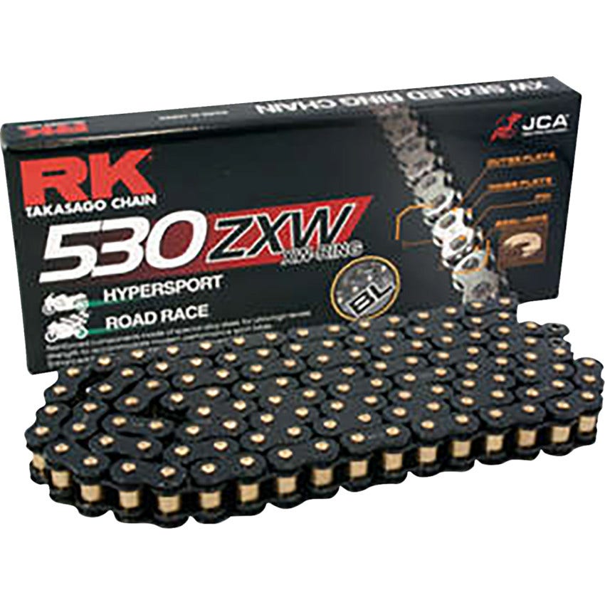 RK 530 ZXW (XW-Ring) Premium High Performance 120 Link Black Scale Chain
