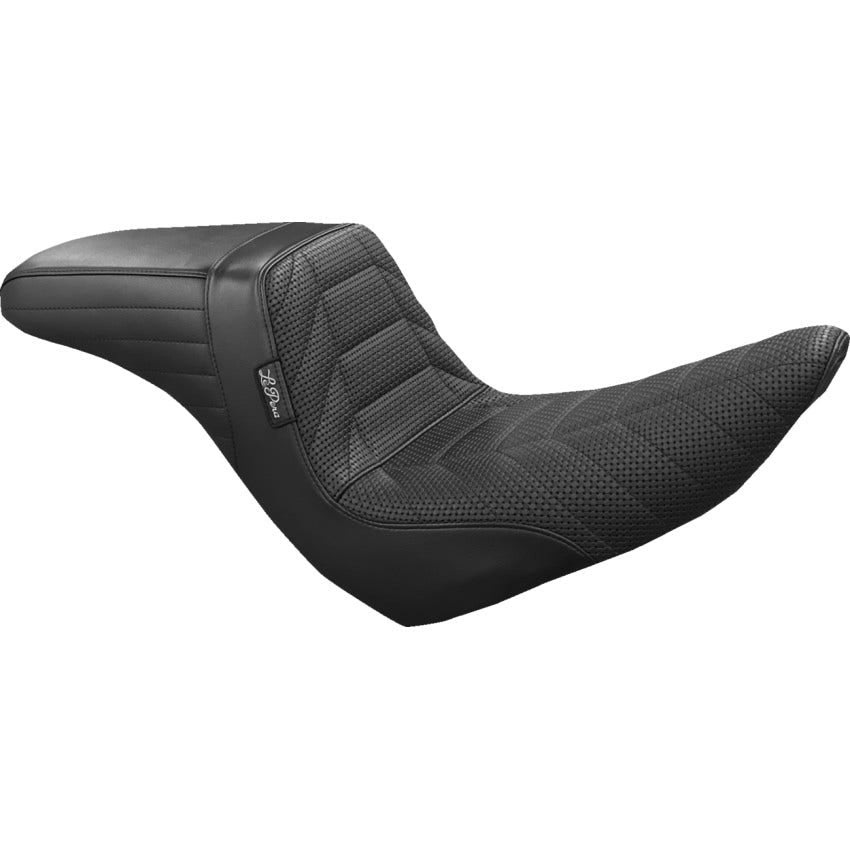 Le Pera Black Kickflip Seat for Harley Softail 18-23 FXLR/FLSB