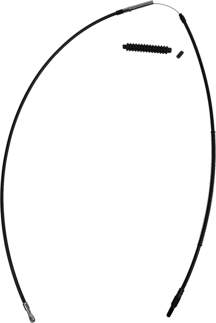Barnett High-Efficiency Black One-Piece Clutch Cable 4 Harley 18-23 Softail