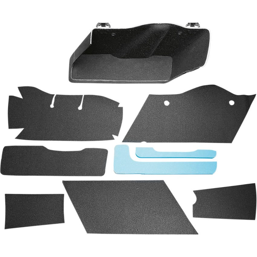 Drag Specialties Black Saddlebag Lining Kit for Harley 93-13 Touring Models