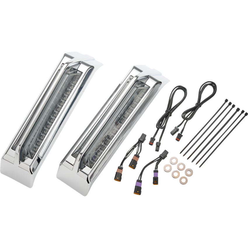 Ciro Filler Panel Tail Lights for Harley 23-25 Touring Models