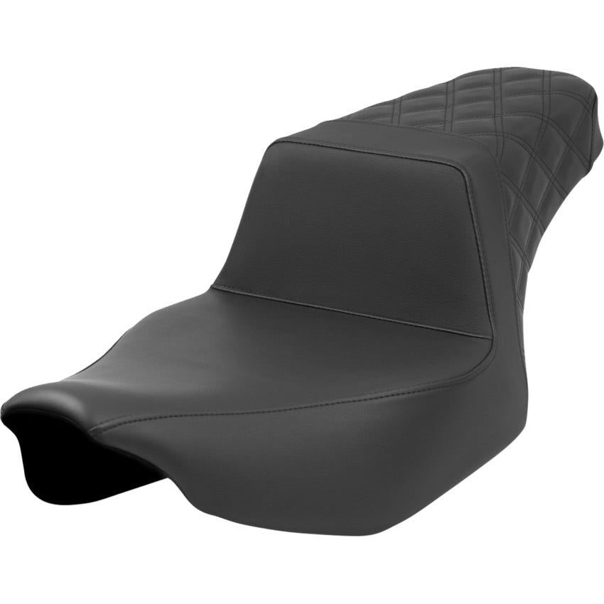 Saddlemen Black Step-Up Seat 4 Harley Touring Models