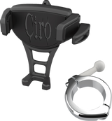 Ciro Constrictor Motorcycle Phone Holder W/ Mount for Harley & Metric