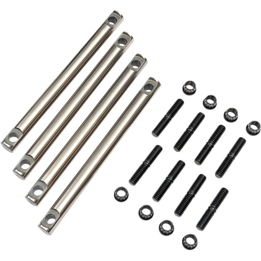 Feuling Gorilla Rocker Shaft Studs Nuts Kits for M8 Harley 17-24 Touring Models